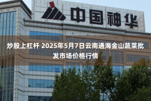炒股上杠杆 2025年5月7日云南通海金山蔬菜批发市场价格行情