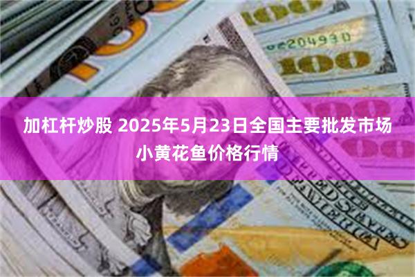 加杠杆炒股 2025年5月23日全国主要批发市场小黄花鱼价格行情